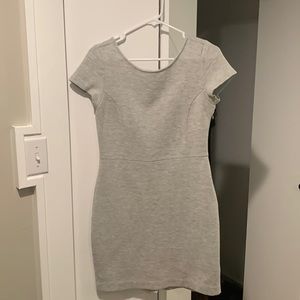 Sporty knit dress, form fitting